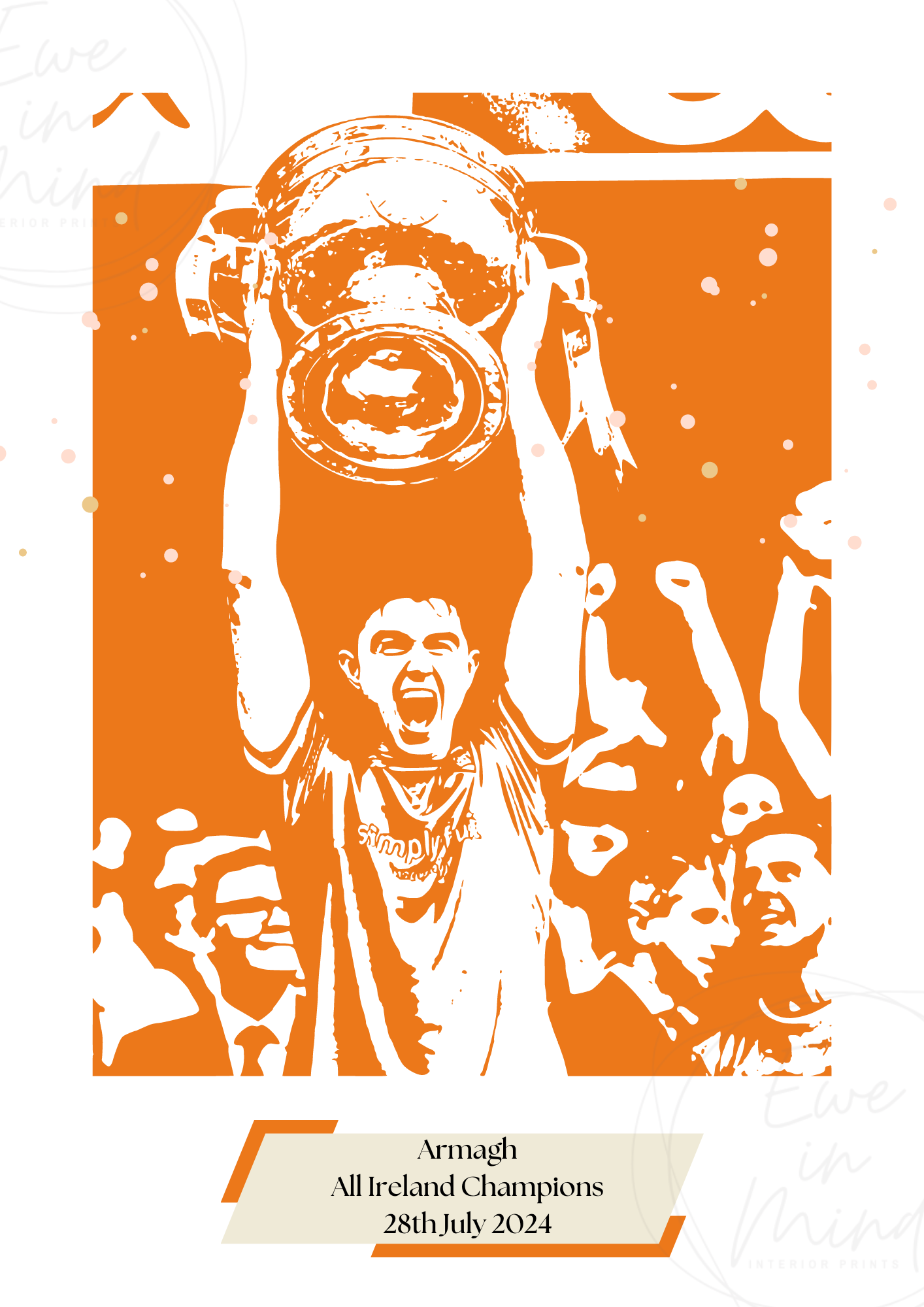 Glory Days: Armagh's Triumph – All Ireland Champions 2024 Print