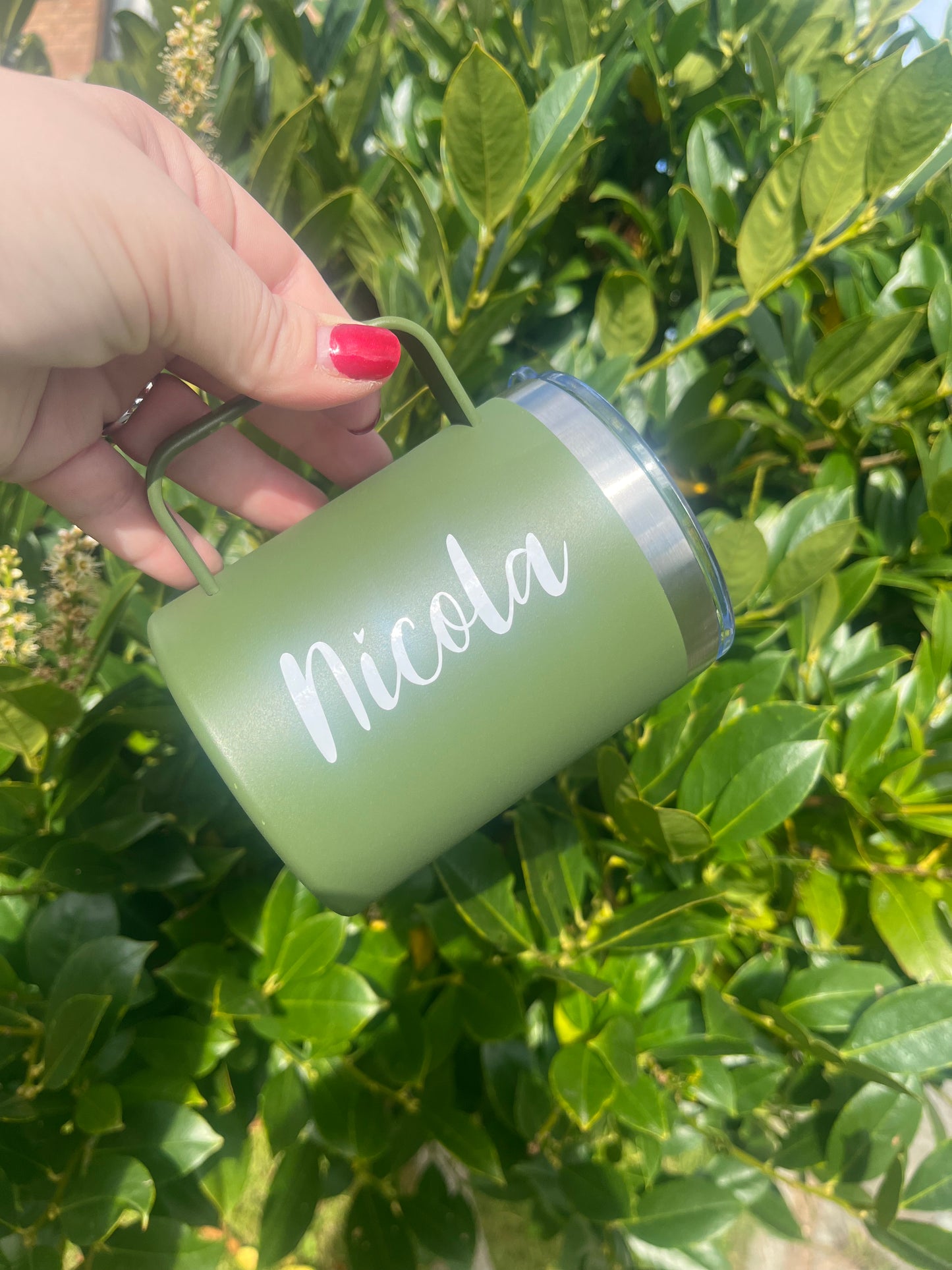 Stainless Steel Personalised Travel Mug